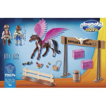 Playmobil The Movie Marla And Del With Flying Horse 70074 4008789700742