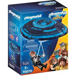 Playmobil The Movie Rex Dasher With Parachute 70070 4008789700704