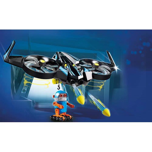 Playmobil The Movie Ο Ρομπότιτρον Με Το Drone Του 70071 4008789700711