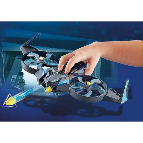 Playmobil The Movie Ο Ρομπότιτρον Με Το Drone Του 70071 4008789700711