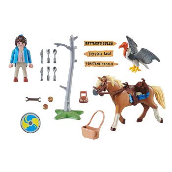Playmobil The Movie H Mάρλα Με Το Άλογο Της 70072 4008789700728