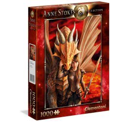 Clementoni Puzzle Anne Stokes Inner Strenght 1000 Pcs 1260-39464 8005125394647