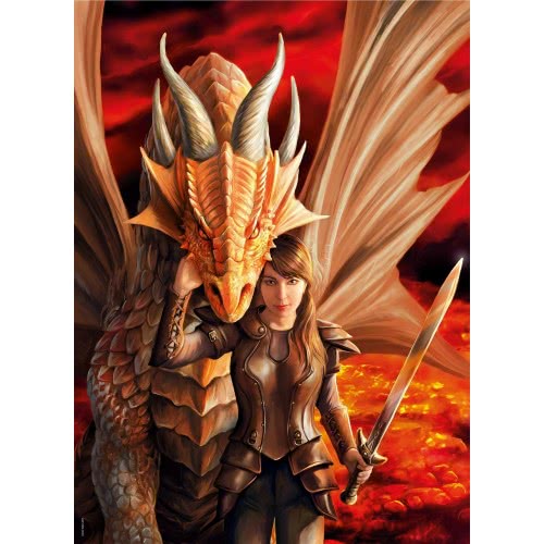 Clementoni Puzzle Anne Stokes Inner Strenght 1000 Pcs 1260-39464 8005125394647
