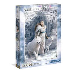 Clementoni Puzzle Anne Stokes Winter Guardians 1000 Pcs 1260-39477 8005125394777