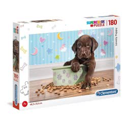 Clementoni Παιδικό Παζλ Color Lovely Puppy 180 Τμχ 1210-29754 8005125297542