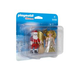 Playmobil Christmas Santa And Christmas Angel 9498 4008789094988