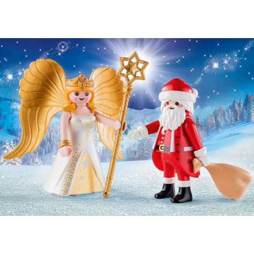 Playmobil Christmas Santa And Christmas Angel 9498 4008789094988
