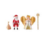 Playmobil Christmas Άη Βασίλης Με Άγγελο Χριστουγέννων 9498 4008789094988
