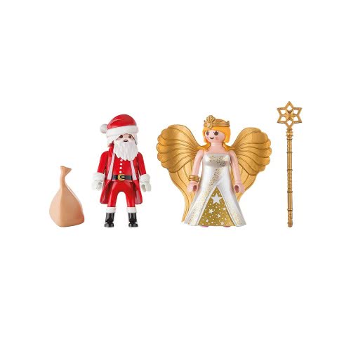 Playmobil Christmas Santa And Christmas Angel 9498 4008789094988