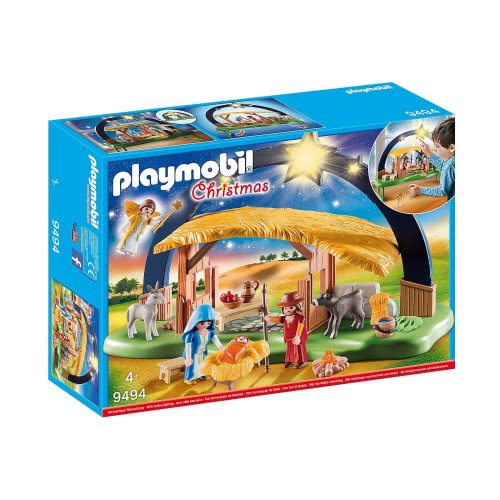 Playmobil Christmas Illuminating Nativity Manger 9494 4008789094940