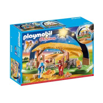 Playmobil Christmas Φάτνη Με Φωτεινό Αστέρι 9494 4008789094940
