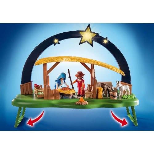 Playmobil Christmas Illuminating Nativity Manger 9494 4008789094940