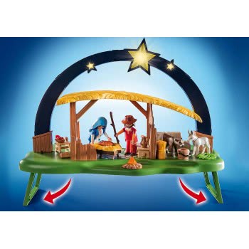 Playmobil Christmas Illuminating Nativity Manger 9494 4008789094940