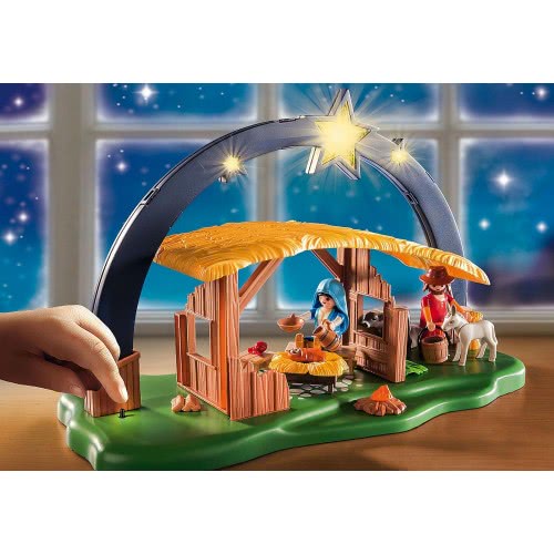 Playmobil Christmas Illuminating Nativity Manger 9494 4008789094940