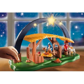 Playmobil Christmas Illuminating Nativity Manger 9494 4008789094940