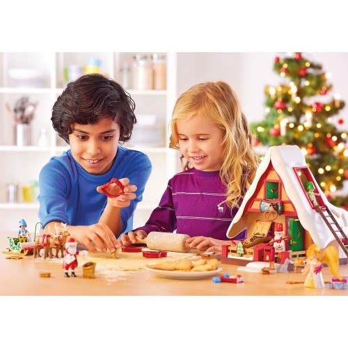 Playmobil Christmas Ο Φούρνος Του Άη Βασίλη (Με Φορμάκια Μπισκότων) 9493 4008789094933