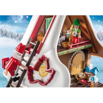 Playmobil Christmas Ο Φούρνος Του Άη Βασίλη (Με Φορμάκια Μπισκότων) 9493 4008789094933