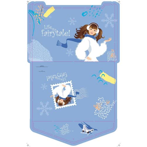 A&G PAPER Life Like A Fairytale PP Envelope A4 Ice Skating 032022 5205616320220