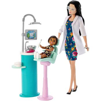 Mattel Barbie Οδοντίατρος Σετ Παιχνιδιού DHB63 / FXP17 887961697049