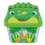 MEGA Friendly Frog Τουβλάκια Σε Κουτί 25 Τμχ - Φιλικό Βατραχάκι GCT46 / GCT49 887961734294