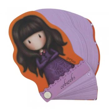 Santoro London Gorjuss Fiesta Character Notebook - Cobwebs 941GJD01 / 941GJ01 5018997625781