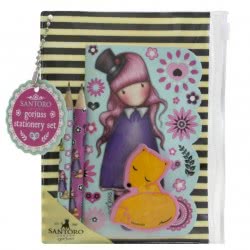 Santoro London Gorjuss Fiesta Μίνι Σχολικό Σετ Με Σημειωματάριο - The Dreamer 921GJD01 / 921GJ01 5018997625460