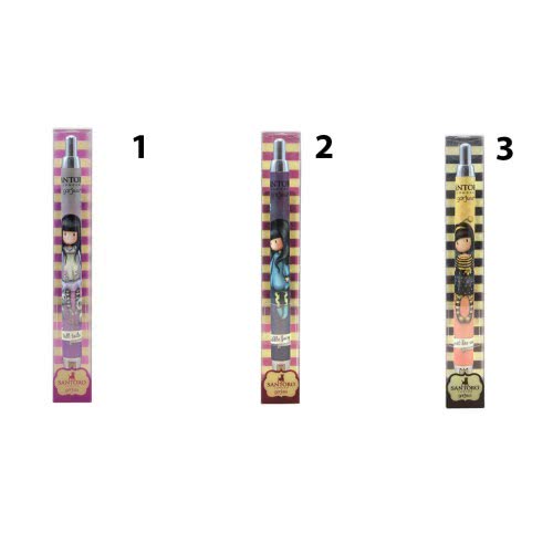 Santoro London Gorjuss Ballpoint Pen - 3 Desings 331GJD08 5018997500446