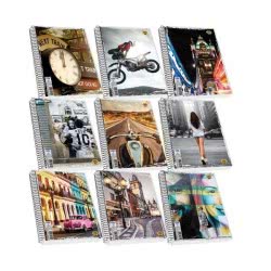 SKAG Street Icons Notebook Spiral 3 Subjects 90 Sheets 17X25 257183 5201303257183