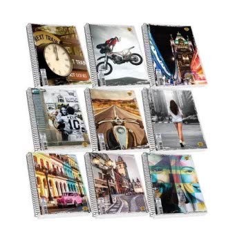 SKAG Street Icons Τετράδιο Σπιράλ 3 Θεμάτων 90 Φύλλων 17X25 257183 5201303257183
