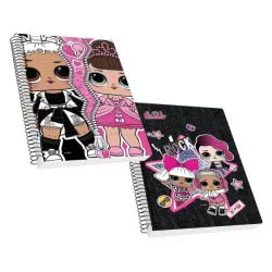 SKAG L.O.L. Surprise Spiral Notebook 17X25 Cm - 2 Designs 279758 5201912013675