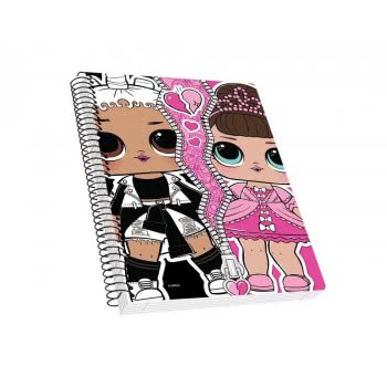 SKAG L.O.L. Surprise Spiral Notebook 17X25 Cm - 2 Designs 279758 5201912013675