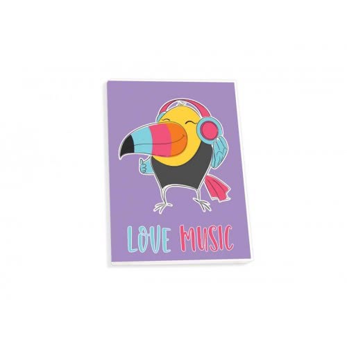 SKAG Neon Kidz Τετράδιο Καρφίτσα 40 Φύλλων 17X25 Cm - 8 Σχέδια 250795 5201303250795