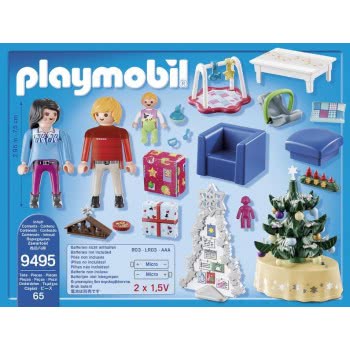 Playmobil Christmas Χριστουγεννιάτικο Σαλόνι 9495 4008789094957