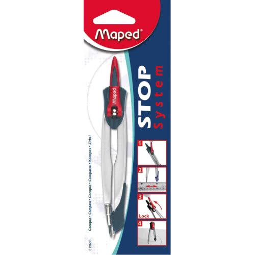 Maped Stop System Compass 2Mm With Arm Stopper 019600 3154140196004