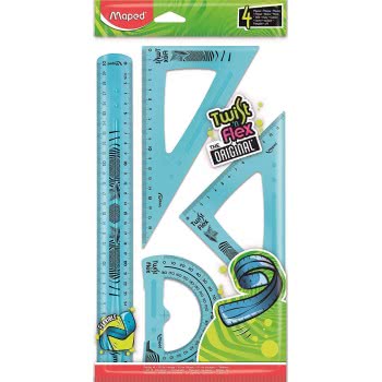 Maped Twist And Flex The Original Geometry Set 30Cm 4 Pieces 897157 3154148971573