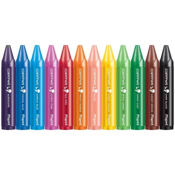 Maped Color Peps My First Wax Jumbo 12 Pieces 861311 3154148613114