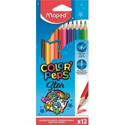 Maped Color Peps Coloured Pencils Ξυλομπογιές 12 Τεμαχίων 183212 3154141832123