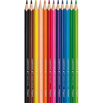 Maped Color Peps Coloured Pencils 12 Pieces 183212 3154141832123