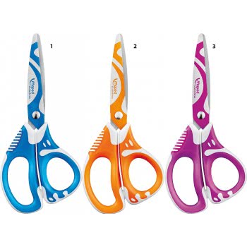 Maped Zenoa Fit Scissor 13Cm - 3 Colours 670112 3154146701127