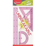 Maped Study Unbreakable Drawing Set 4 Pcs With Ruler Cm. 20 981703 3154149817030