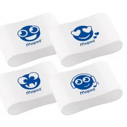 Maped Smiley Erasers Essentials Soft 112911 3154141129117