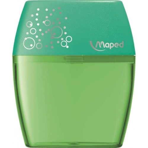 Maped Shaker Double Sharpener - 2 Colours 534755 3154145347555