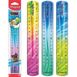 Maped Twist N Flex Χάρακας 20 Cm -  4 Χρώματα 279215 3154142792150