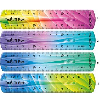 Maped Twist N Flex Ruler 15 Cm - 4 Colours 279115 3154142791153