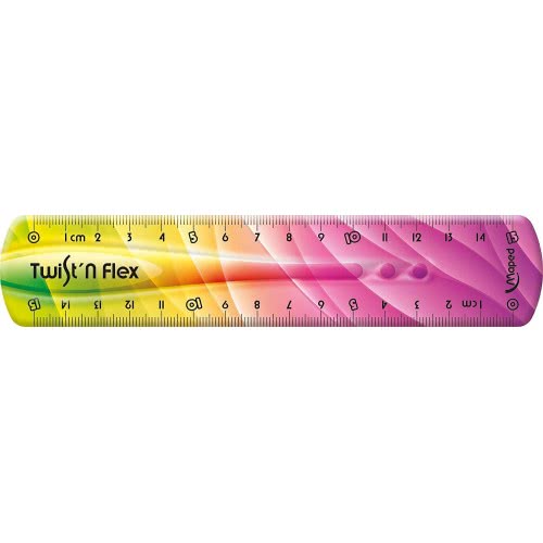 Maped Twist N Flex Χάρακας 15 Cm - 4 Χρώματα 279115 3154142791153