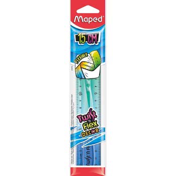 Maped Twist N Flex Ruler 15 Cm - 4 Colours 279115 3154142791153