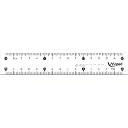 Maped Cristal Eco Επίπεδος Και Διάφανος Χάρακας 15 Cm 146507 3154141465079