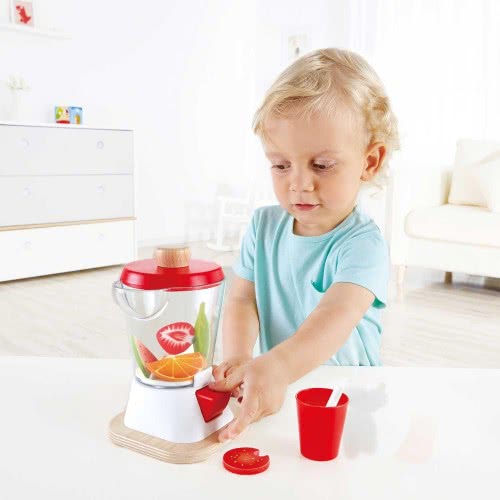 Hape Playfully Delicious Smoothie Blender Ξύλινο Σετ Μιξερ E3158 6943478024137