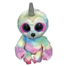 ty Beanie Boos Cooper Plush Unicorn Sloth Multicolor 15Cm 1607-36323 008421363230
