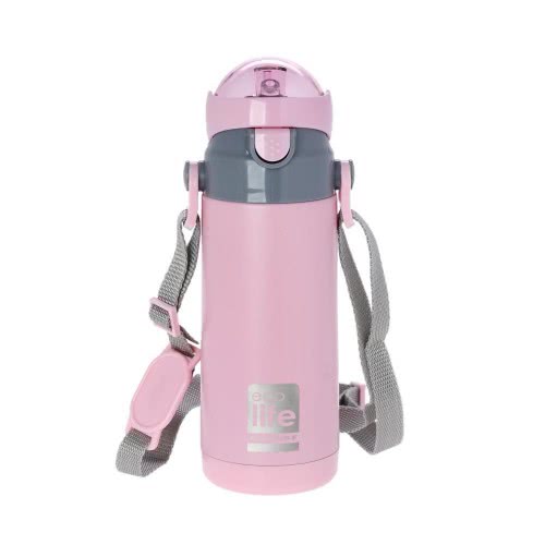 eco life Metalic Thermos 400Ml - Pink 33-BO-3007 5208009001782